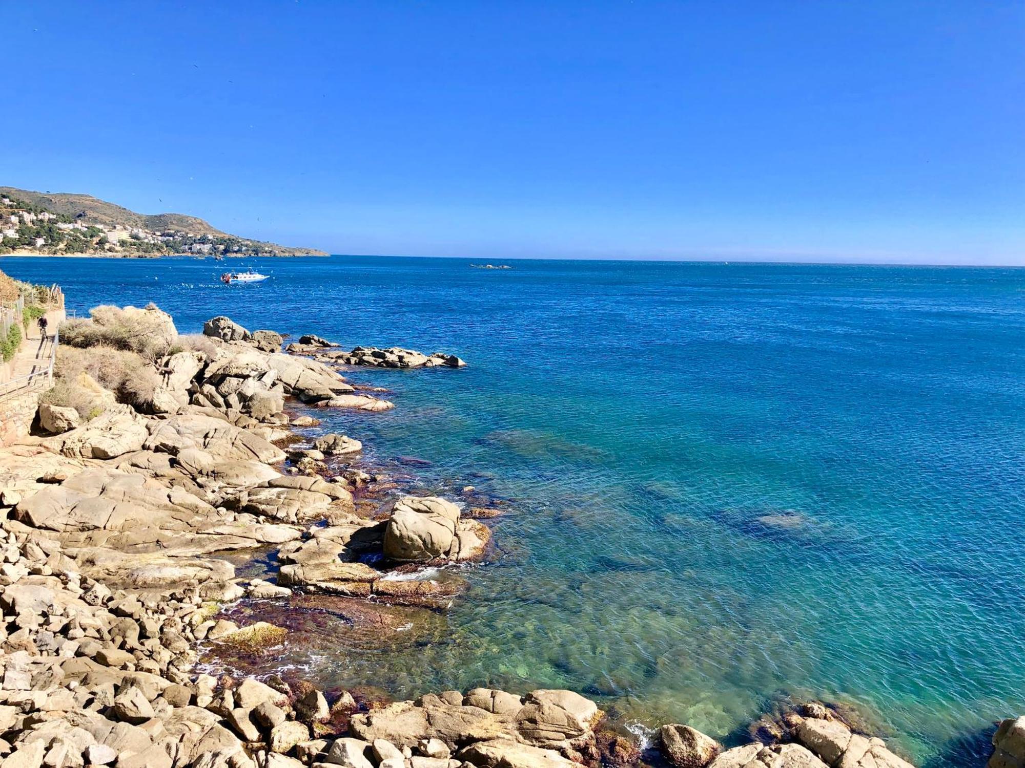 Magnifique Appartement En Front De Mer, Caneylles ロザス エクステリア 写真