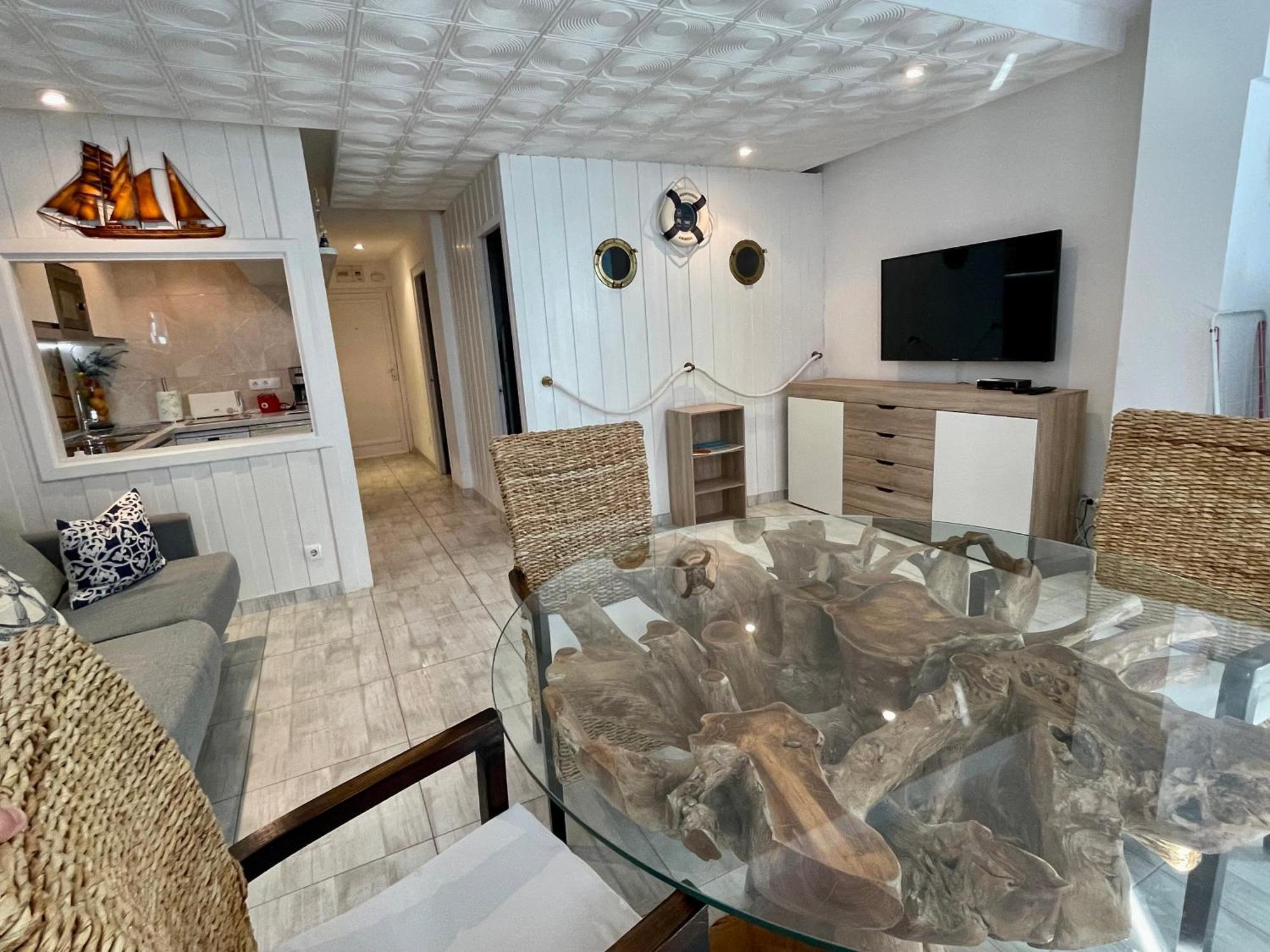 Magnifique Appartement En Front De Mer, Caneylles ロザス エクステリア 写真