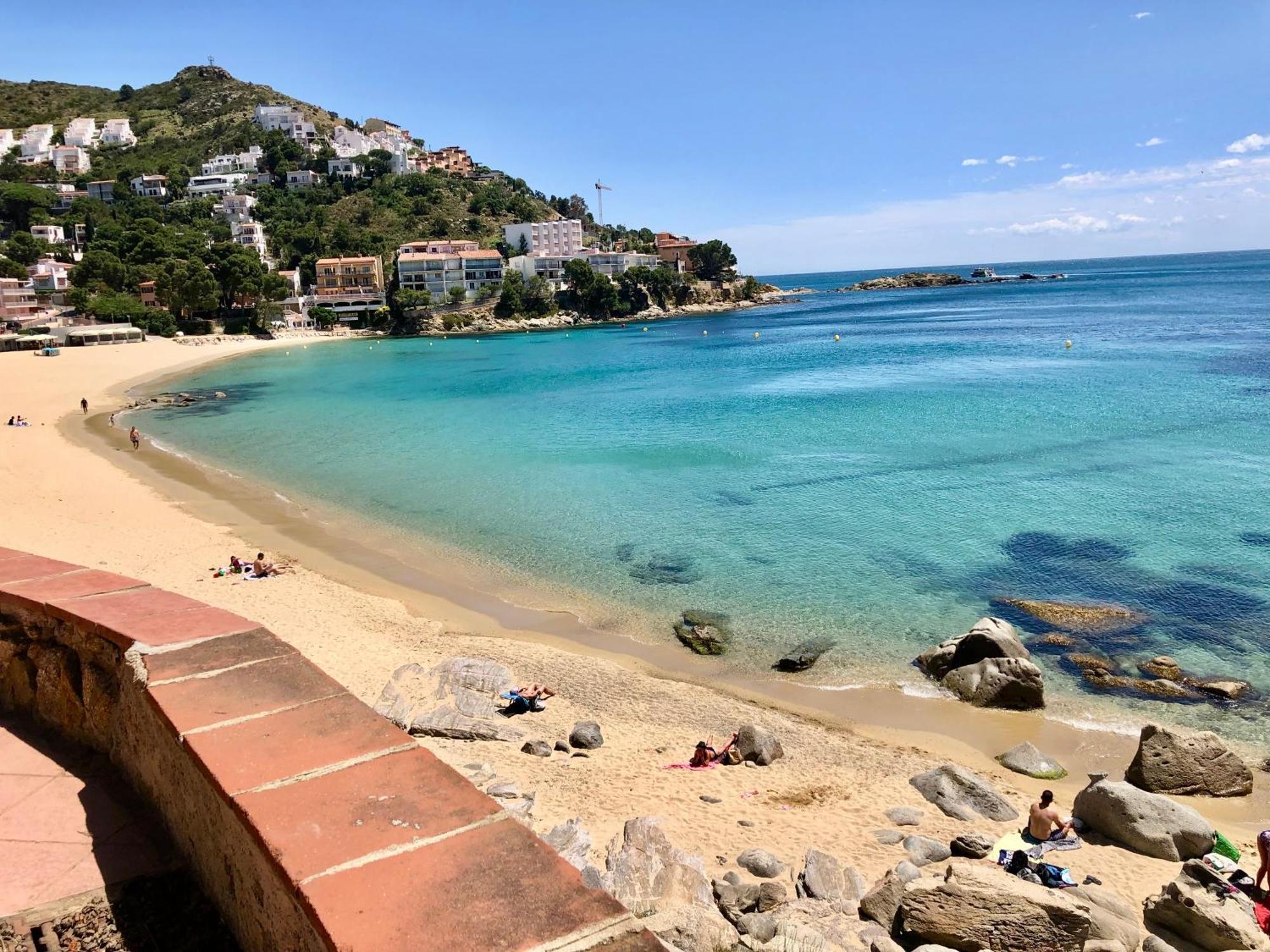 Magnifique Appartement En Front De Mer, Caneylles ロザス エクステリア 写真